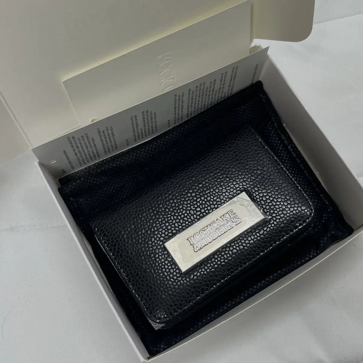 トートバッグ ROCKCAKE Nickel Card Wallet Black RC24AC00800 MUSINSA公式 | ROCKCAKE Nickel Card Wallet - Black